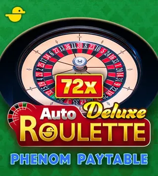 Live-игра Auto Roulette Phenom Deluxe x72 в Кинг Казино