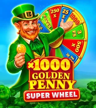 Слот Golden Penny x1000: Super Wheel в Кинг Казино